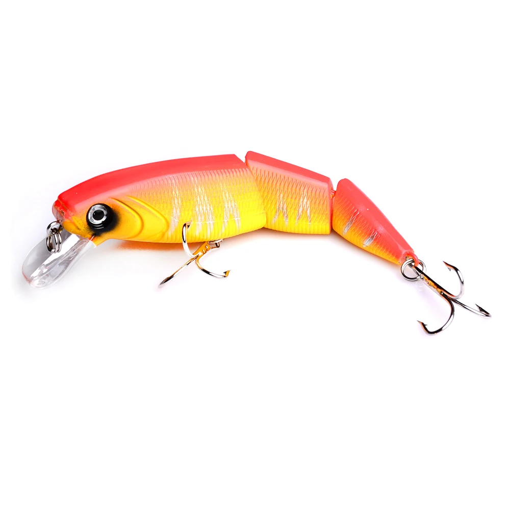 Minnow fishing lure 1pc 15.5g 11cm 3segments Artificial hard bait plastic floating wobblers 8 color pesca fishing tackle
Minnow fishing lure 1pc 15.5g 11cm 3segments Artificial hard bait plastic floating wobblers 8 color pesca fishing tackle