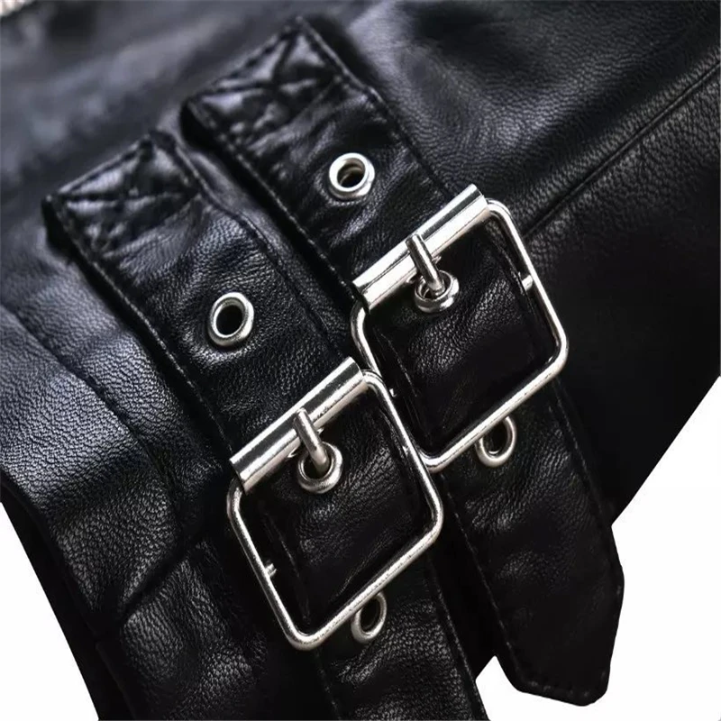 European style Women's 2019 Leather Coat Pu Leather Jackets Lady Motorcycle Zipper Black Coat Streetwear;chaqueta cuero mujer
European style Women's 2019 Leather Coat Pu Leather Jackets Lady Motorcycle Zipper Black Coat Streetwear;chaqueta cuero mujer