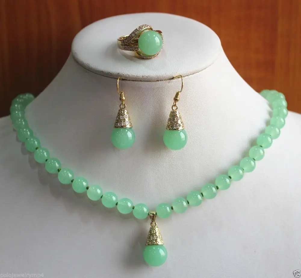 New Jewelry Fashion Precious Stone Necklace Earring Ring set AAA style 100% Natural Noble Fine jewe
New Jewelry Fashion Precious Stone Necklace Earring Ring set AAA style 100% Natural Noble Fine jewe