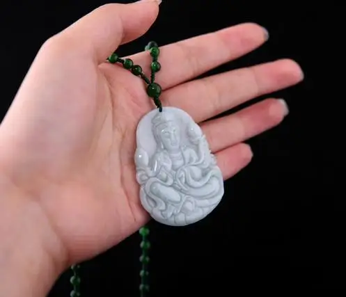 Genuine natural Burmese stone pendant items carved wish Guanyin pendant male JADES jewelry beads
Genuine natural Burmese stone pendant items carved wish Guanyin pendant male JADES jewelry beads