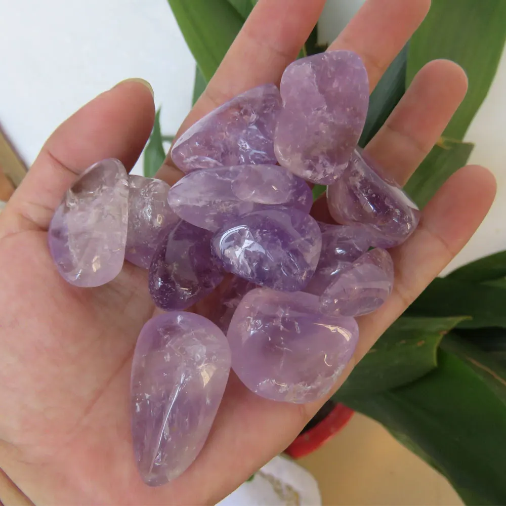 New Arrival ! Natural Amethyst Tumbled Stone Magnet Gravel Beads Chakra Healing Reiki Fengshui Decoration Mineral Stones
New Arrival ! Natural Amethyst Tumbled Stone Magnet Gravel Beads Chakra Healing Reiki Fengshui Decoration Mineral Stones