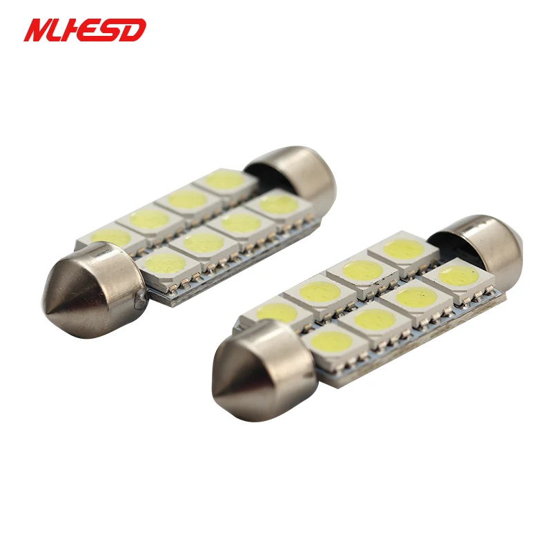 10 Pcs/lot 36mm 39mm 41mm 5050 8SMD White Micro General Car Interior Festoon Dome LED Light Bulbs Lamp DC 12V Car Accessories
10 Pcs/lot 36mm 39mm 41mm 5050 8SMD White Micro General Car Interior Festoon Dome LED Light Bulbs Lamp DC 12V Car Accessories