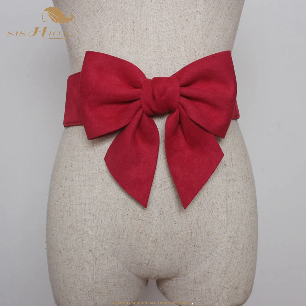 SISHION Elastic Waistband for Dress Accessories VB0043 Women Navy Blue Red Black Wide Corset Korean Belt with Big Bow
SISHION Elastic Waistband for Dress Accessories VB0043 Women Navy Blue Red Black Wide Corset Korean Belt with Big Bow