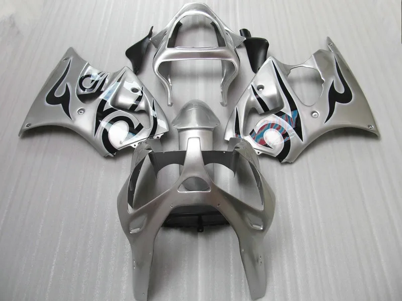 Motorcycle parts injection mold for Kawasaki ZX 6R 2000 2001 2002 fairing kit ZX6R 00 01 02 black flames silver fairings AA46
Motorcycle parts injection mold for Kawasaki ZX 6R 2000 2001 2002 fairing kit ZX6R 00 01 02 black flames silver fairings AA46