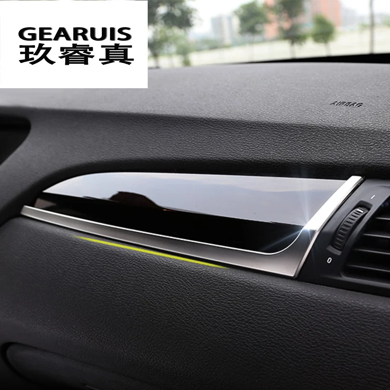 Car styling For BMW X3 F25 X4 F26 vice drive Glovebox Handle Decoration Glove box Strips Cover Sticker Interior auto Accessories
Car styling For BMW X3 F25 X4 F26 vice drive Glovebox Handle Decoration Glove box Strips Cover Sticker Interior auto Accessories
