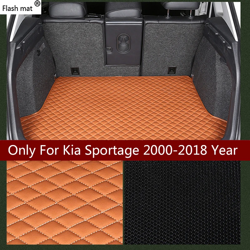 Кожаный коврик для багажника автомобиля Kia sportage 2000 2013 2014 2015 2016 2017 2018| |
