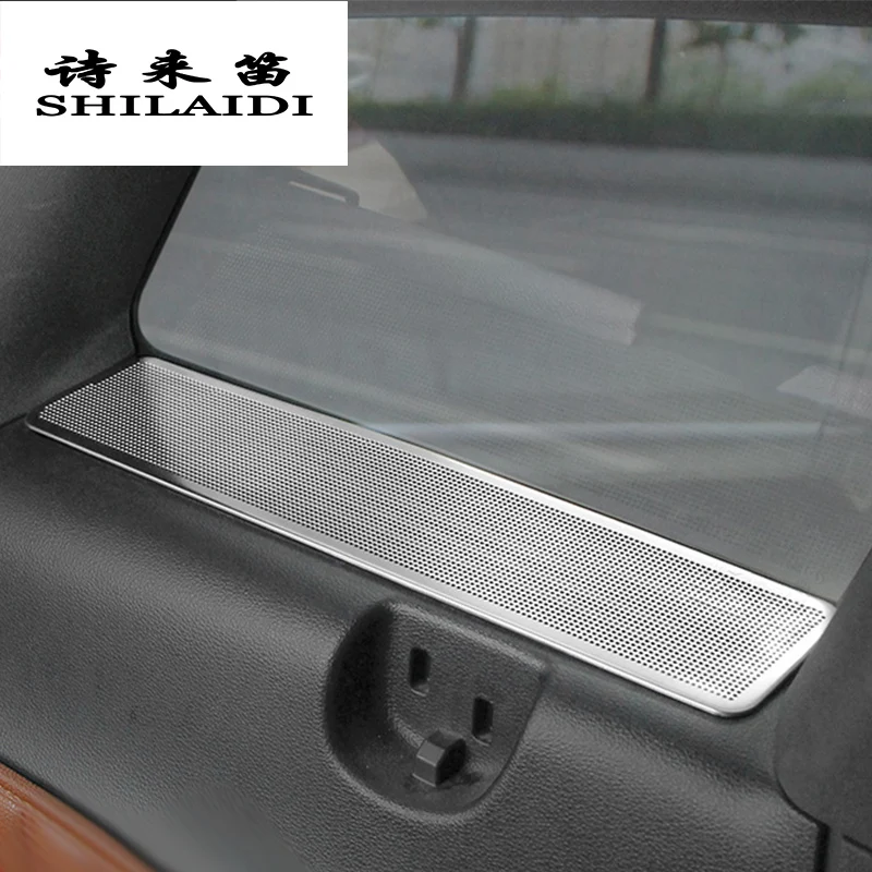 Car Styling Back row Air outlet Decorative Frame Speaker Cover sitckers Trim For Audi q7 2016-2019 Interior Auto Accessories LHD
Car Styling Back row Air outlet Decorative Frame Speaker Cover sitckers Trim For Audi q7 2016-2019 Interior Auto Accessories LHD