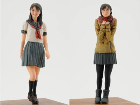 1/35 high school girl summer include 2 toy Resin Model Miniature Kit unassembly Unpainted
1/35 high school girl summer include 2 toy Resin Model Miniature Kit unassembly Unpainted