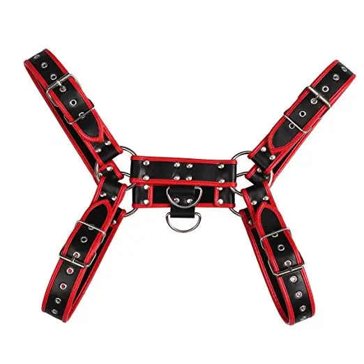 Sexy Slave Men Costumes Adult Men's Lingerie PU Leather Fetish Male Body chest half Harness BondageStrap For Role Play Flirting
Sexy Slave Men Costumes Adult Men's Lingerie PU Leather Fetish Male Body chest half Harness BondageStrap For Role Play Flirting
