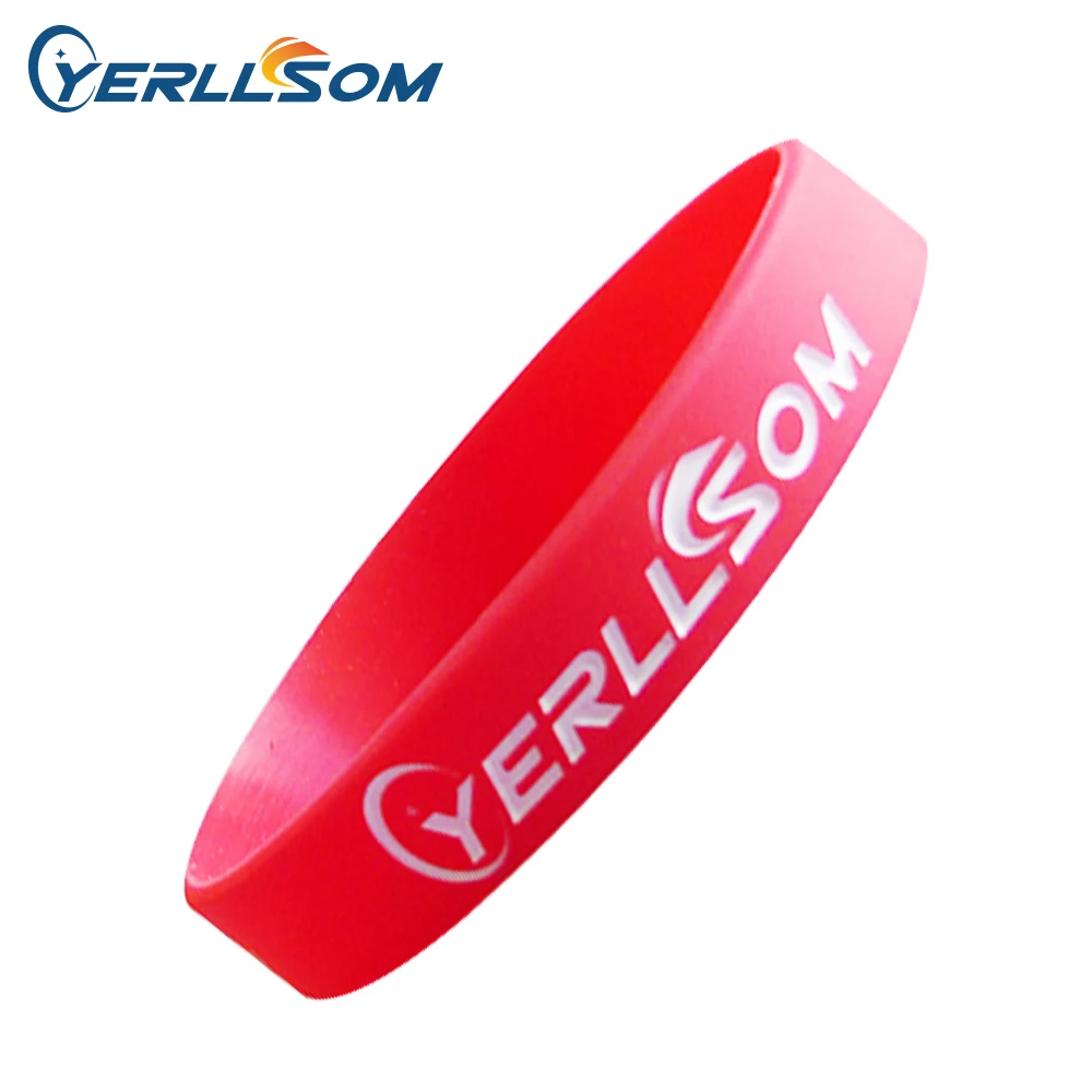 500pcs/lot High quality Customized 1 Color logo personalized silicone bracelets for promotional gifts P0602
500pcs/lot High quality Customized 1 Color logo personalized silicone bracelets for promotional gifts P0602