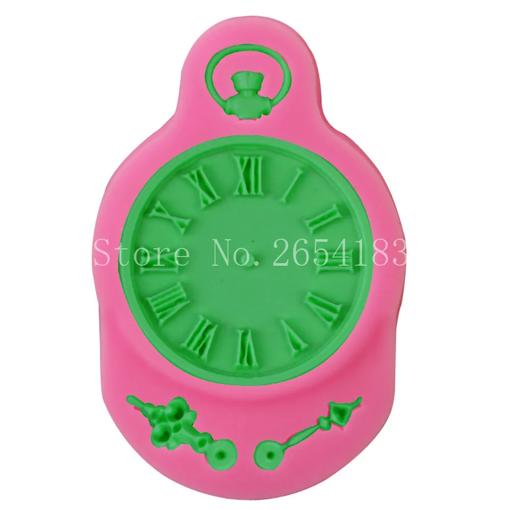 Pendulum Clock Shape Silicone Fondant Soap 3D Cake Mold Cupcake Jelly Candy Chocolate Decoration Baking Tool FQ3253
Pendulum Clock Shape Silicone Fondant Soap 3D Cake Mold Cupcake Jelly Candy Chocolate Decoration Baking Tool FQ3253