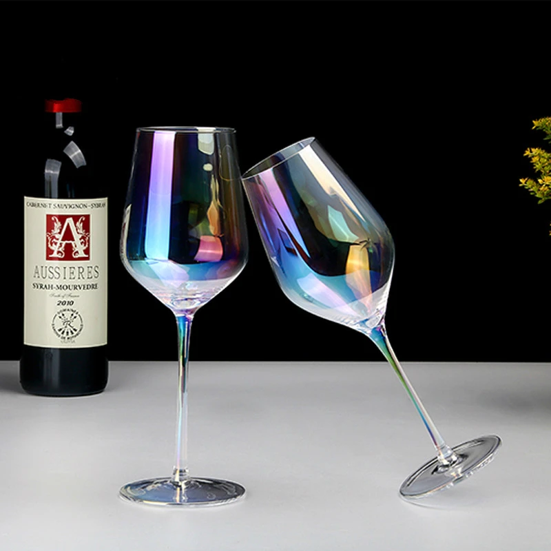 Colorful Red Wine Glass Crystal Glass High Champagne Glass Cocktail Tumblerful Creative Rainbow Cup Wedding Tableware Supply
Colorful Red Wine Glass Crystal Glass High Champagne Glass Cocktail Tumblerful Creative Rainbow Cup Wedding Tableware Supply