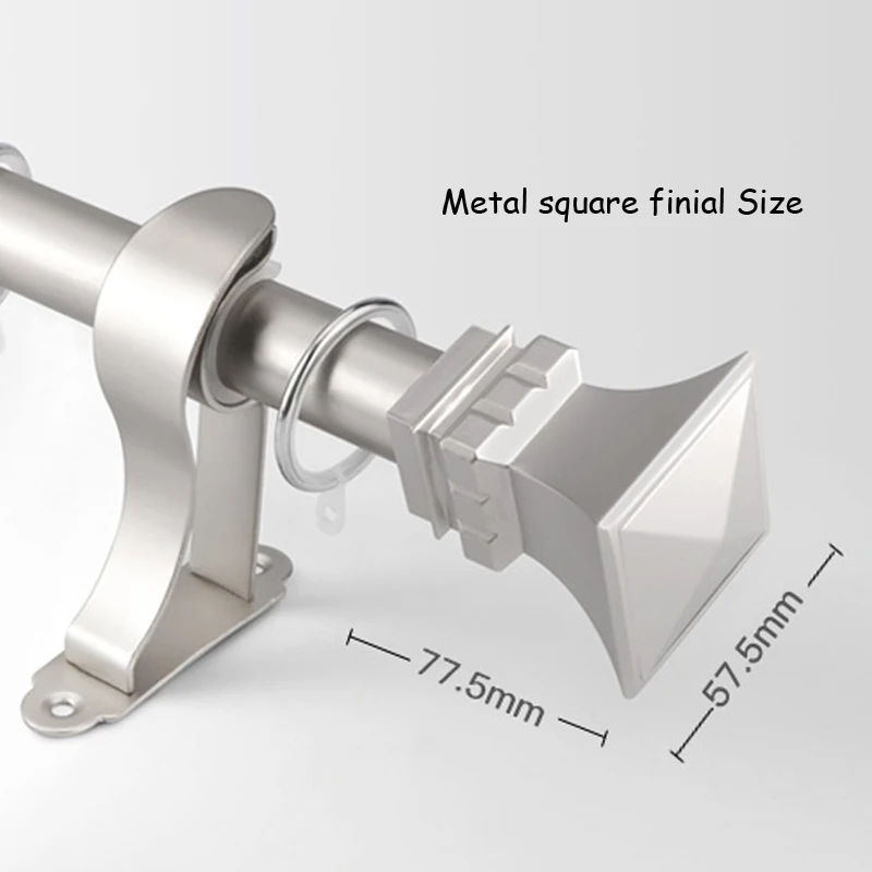 Quality good loading eco-friendly plated craft 28mm/1.125-IN Diameter metal Single curtain rod+sqaure URN metal finial&brackets
Quality good loading eco-friendly plated craft 28mm/1.125-IN Diameter metal Single curtain rod+sqaure URN metal finial&brackets