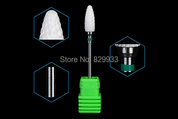 1pc Nail Ceramic Burr Bits Nail Tooth Care Chiropody Podiatry Professional Manicure Pedicure Salon Drill Flame Tree 3/32" Shank
1pc Nail Ceramic Burr Bits Nail Tooth Care Chiropody Podiatry Professional Manicure Pedicure Salon Drill Flame Tree 3/32" Shank