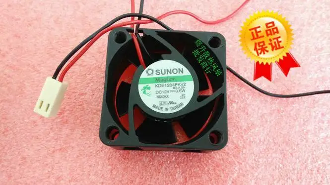 SUNON 4020 4 см DC 12V 0,6 W 40*40*20 мм KDE1204PKV2 2 он-лайн магнитной левитации Плавающий бесшумный вентилятор охлаждения
SUNON 4020 4 см DC 12V 0,6 W 40*40*20 мм KDE1204PKV2 2 он-лайн магнитной левитации Плавающий бесшумный вентилятор охлаждения