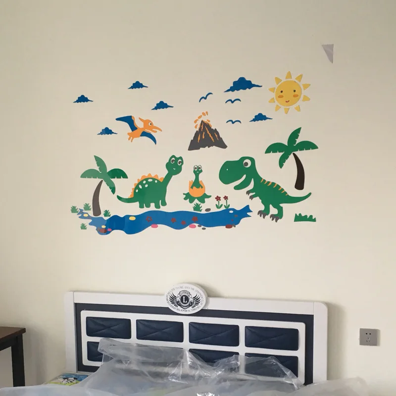 Мультфильм Динозавр мир акриловые наклейки s DIY Наклейка-пазл для детского сада