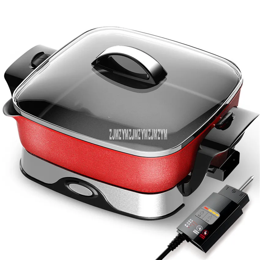 5.5L Electric Hot Pot Multi Cooker Household Separatable Pot Body Korean Style Electric Roasting Stir-frying Cooking Pot Machine
5.5L Electric Hot Pot Multi Cooker Household Separatable Pot Body Korean Style Electric Roasting Stir-frying Cooking Pot Machine