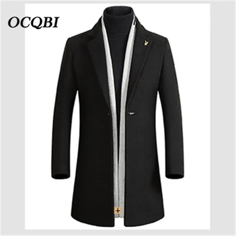 Plus Size 2020 Slim Smart Casual Formal Wool Mens Clothing Overcoats Fashion Winter Dress Coat Mens Elegant
Plus Size 2020 Slim Smart Casual Formal Wool Mens Clothing Overcoats Fashion Winter Dress Coat Mens Elegant