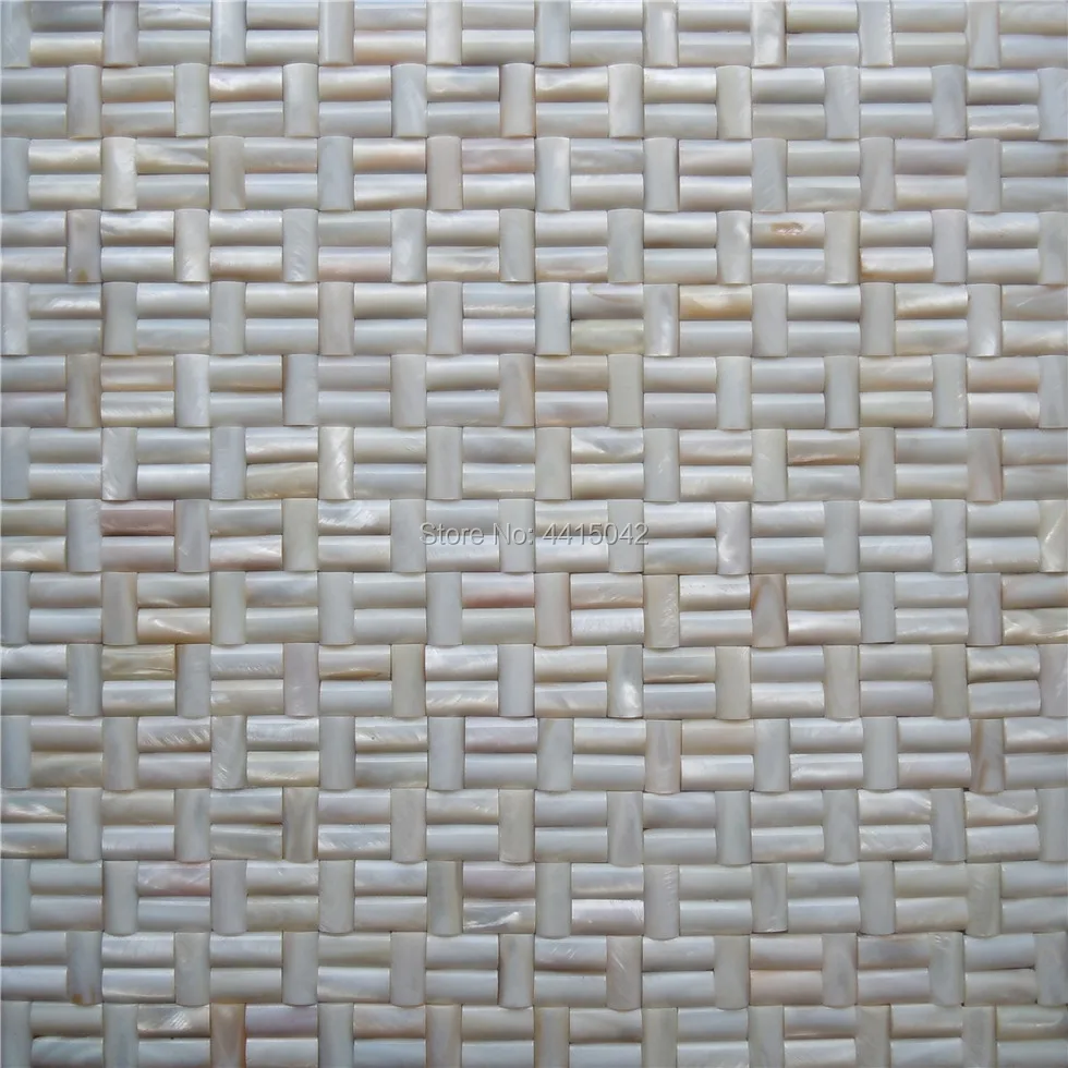 Seamless white freshwater mother of pearl mosaic tile for home decoration wall tile 1 square meter/lot convex pattern AL058
Seamless white freshwater mother of pearl mosaic tile for home decoration wall tile 1 square meter/lot convex pattern AL058