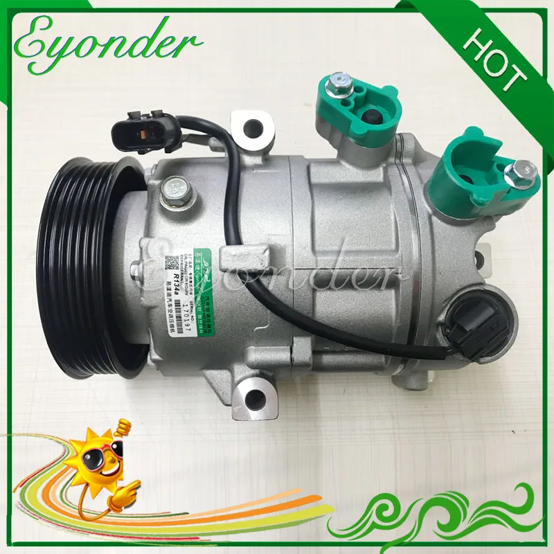 A/C AC Air Conditioning Compressor Cooling Pump VS16E for Hyundai Sonata KIA K5 OPTIMA 2015 on 977014M100
A/C AC Air Conditioning Compressor Cooling Pump VS16E for Hyundai Sonata KIA K5 OPTIMA 2015 on 977014M100