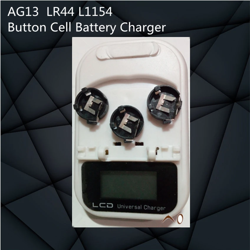 Высокое качество! Зарядное устройство AG13 LR44 L1154 303 RW32 V303 357AA с кнопками для монет