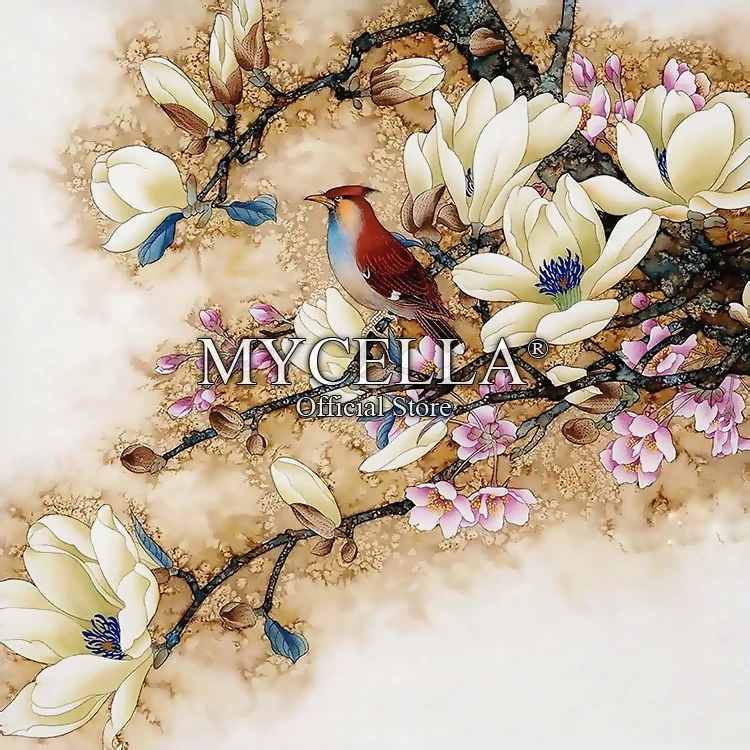 5D DIY Diamond Painting Cross Stitch Beautiful Flower And Bird Tree Scenery Embroidery Full Round Rhinestone Mosaic Needlework
5D DIY Diamond Painting Cross Stitch Beautiful Flower And Bird Tree Scenery Embroidery Full Round Rhinestone Mosaic Needlework