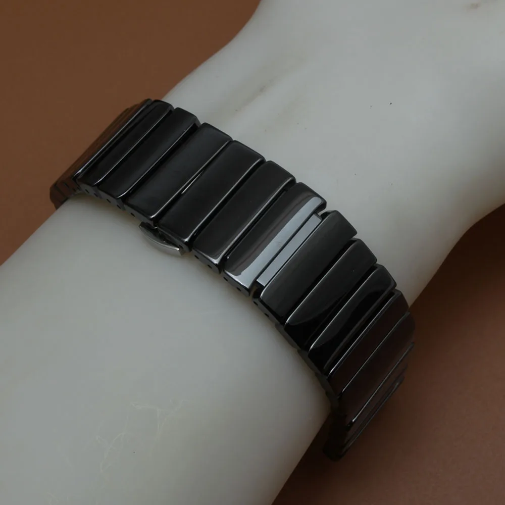 High Quality Black Ceramic Watch Strap 22mm 20mm 18mm 16mm Watchband Bracelet mens Wristwatches bands Deployment Waterproof Cool
High Quality Black Ceramic Watch Strap 22mm 20mm 18mm 16mm Watchband Bracelet mens Wristwatches bands Deployment Waterproof Cool