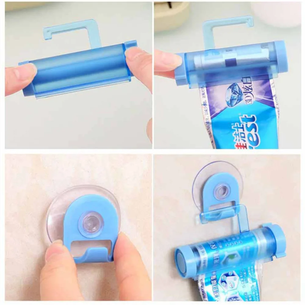 Rolling Tube Squeezer Toothpaste Dispenser Sucker Holder Dental Cream Bathroom Manual Syringe Gun Plastic Dispenser
Rolling Tube Squeezer Toothpaste Dispenser Sucker Holder Dental Cream Bathroom Manual Syringe Gun Plastic Dispenser