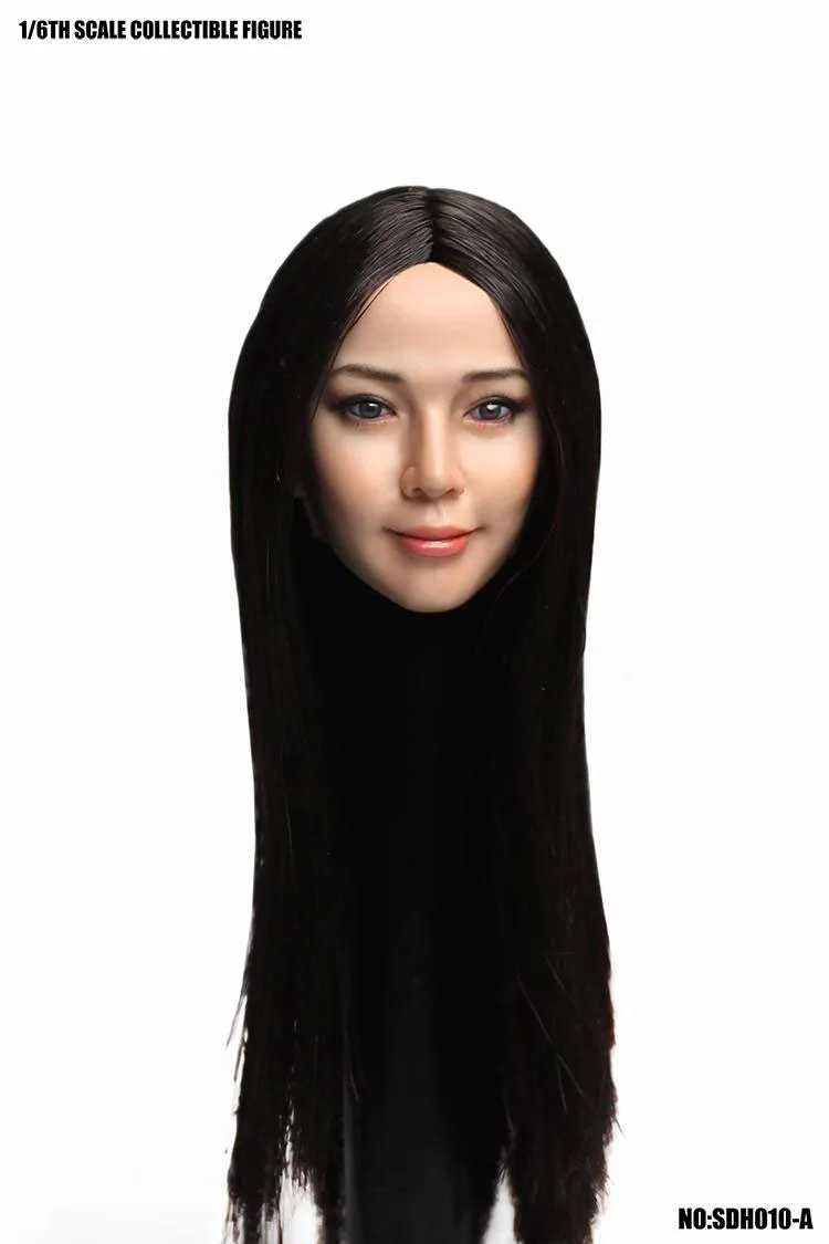 1/6 Scale Asia Beautiful Female Head SDH010 Sculpt Model for 12'' Suntan Action Figure Body Accessory
1/6 Scale Asia Beautiful Female Head SDH010 Sculpt Model for 12'' Suntan Action Figure Body Accessory