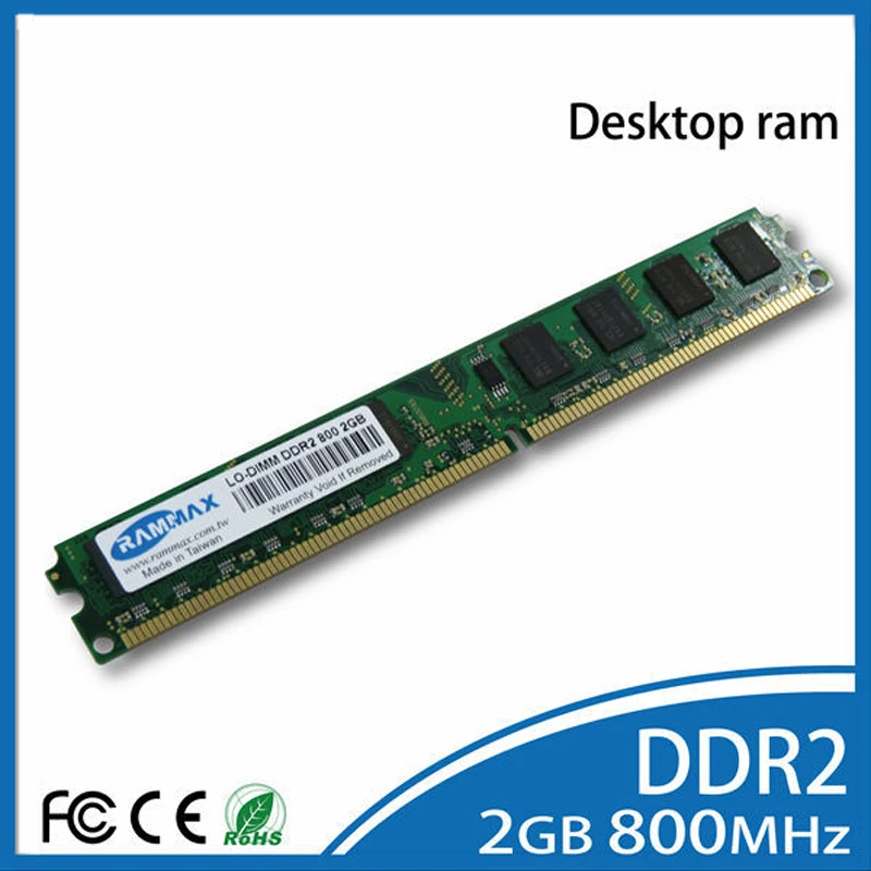 Память для настольного компьютера ОЗУ 1 ГБ 2 4 Гб DDR2 800 МГц Φ 240pin/CL6/1 8 v высокая