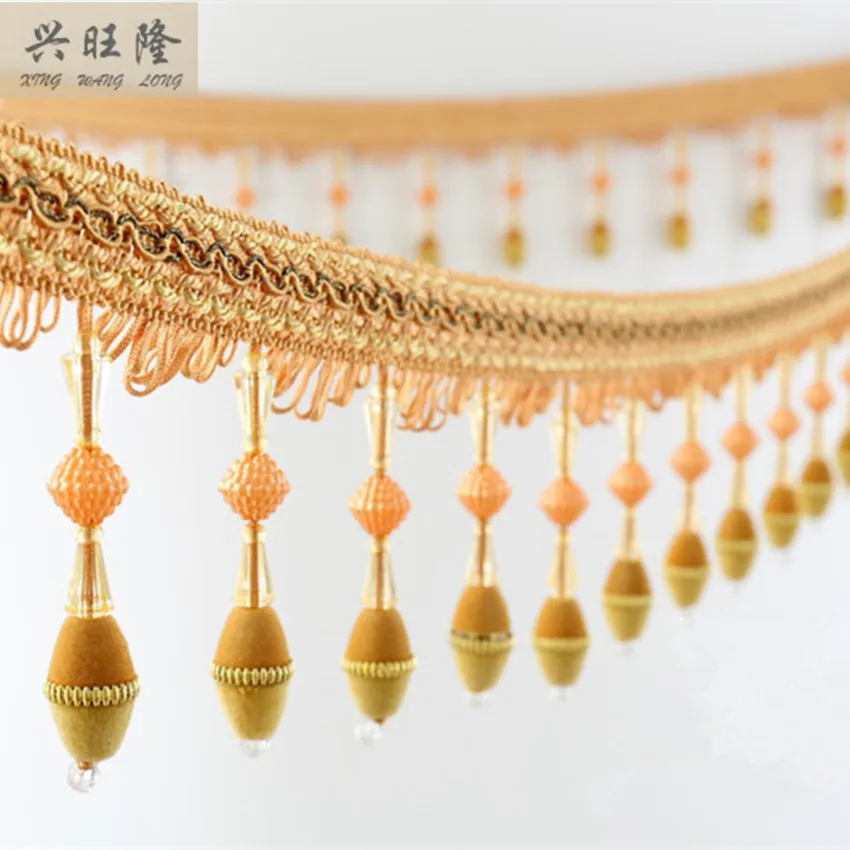XWL 6M/Lot 11cm Wide Pearl Beads Curtain Lace Accessories Tassel Fringe Trim Ribbon DIY Sewing Stage Wedding Sofa Home Decor
XWL 6M/Lot 11cm Wide Pearl Beads Curtain Lace Accessories Tassel Fringe Trim Ribbon DIY Sewing Stage Wedding Sofa Home Decor