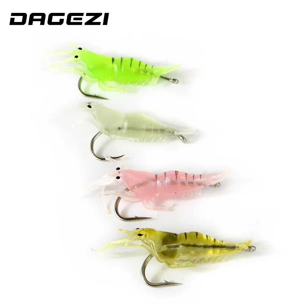 DAGEZI 40pcs/lot soft artificial shrimp baits with hook soft shrimp lure 4CM soft baits fishing lure japan prawn salmon lures
DAGEZI 40pcs/lot soft artificial shrimp baits with hook soft shrimp lure 4CM soft baits fishing lure japan prawn salmon lures