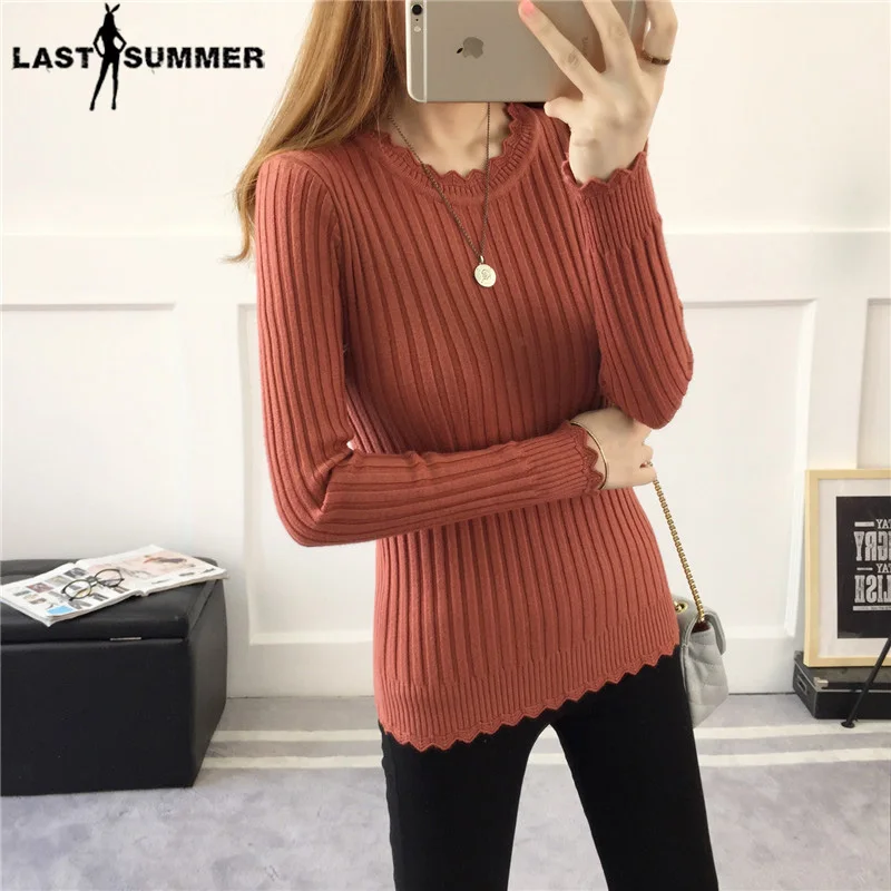 New Fashion Women o-neck sweater 2019 Casual spring autumn women bottom slim warm knitted pullovers female women
New Fashion Women o-neck sweater 2019 Casual spring autumn women bottom slim warm knitted pullovers female women