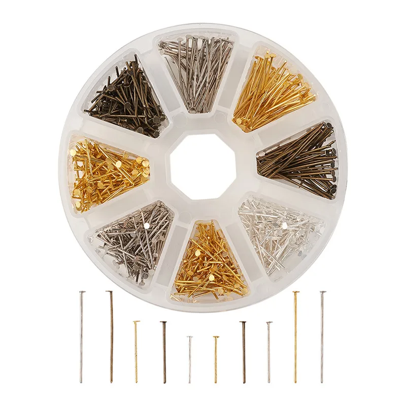 1 Box Mixed Color Iron Head pins Findings Head Pins jewellery DIY making Accessories Supplies 60
1 Box Mixed Color Iron Head pins Findings Head Pins jewellery DIY making Accessories Supplies 60