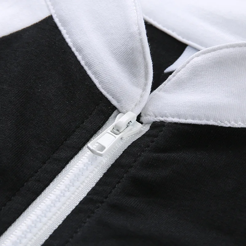 Sexy Black T-shirts Women Turn Down Collar Contrast Color Hollow Slim Short Tops Casual Summer Streetwear Top for Female
Sexy Black T-shirts Women Turn Down Collar Contrast Color Hollow Slim Short Tops Casual Summer Streetwear Top for Female