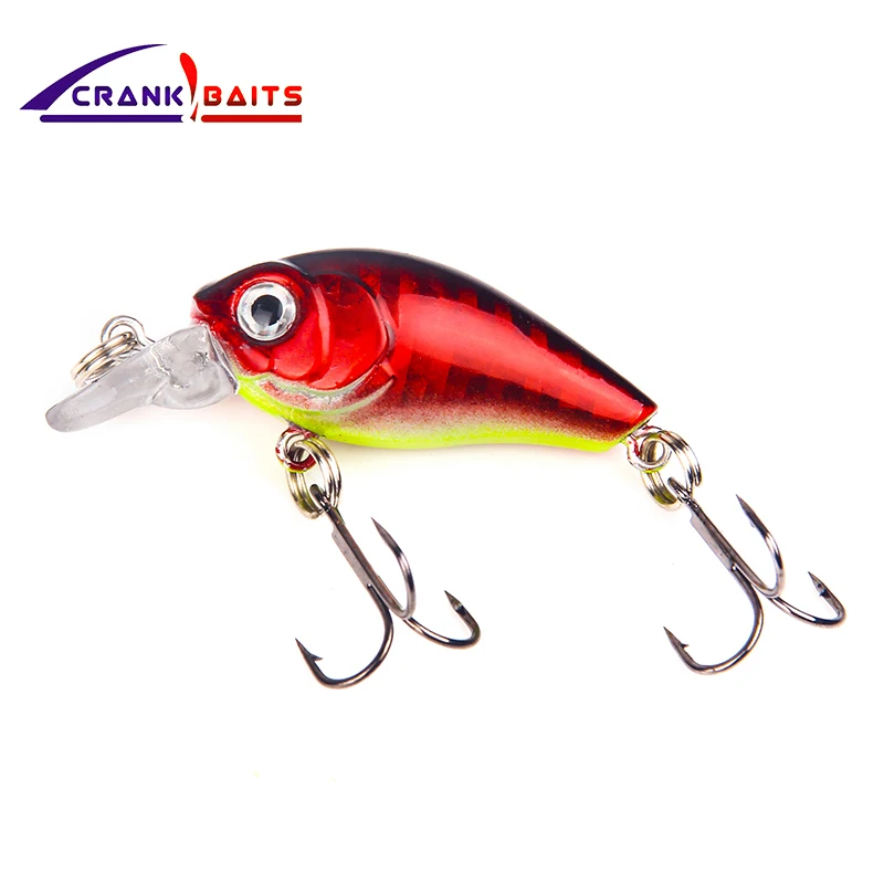 CRANK BAITS Hot model 2018 professional fishing lures 6 colors minnow crank baits 45mm/3.7g tackle hard YB209 | Спорт и развлечения