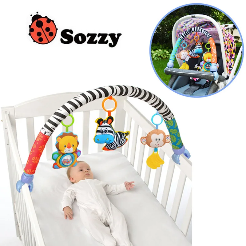 Sozzy Baby Stroller/Bed/Crib Hanging Toys For Tots Cots rattles seat cute plush Stroller Mobile Gifts 88CM Zebra Rattles
Sozzy Baby Stroller/Bed/Crib Hanging Toys For Tots Cots rattles seat cute plush Stroller Mobile Gifts 88CM Zebra Rattles