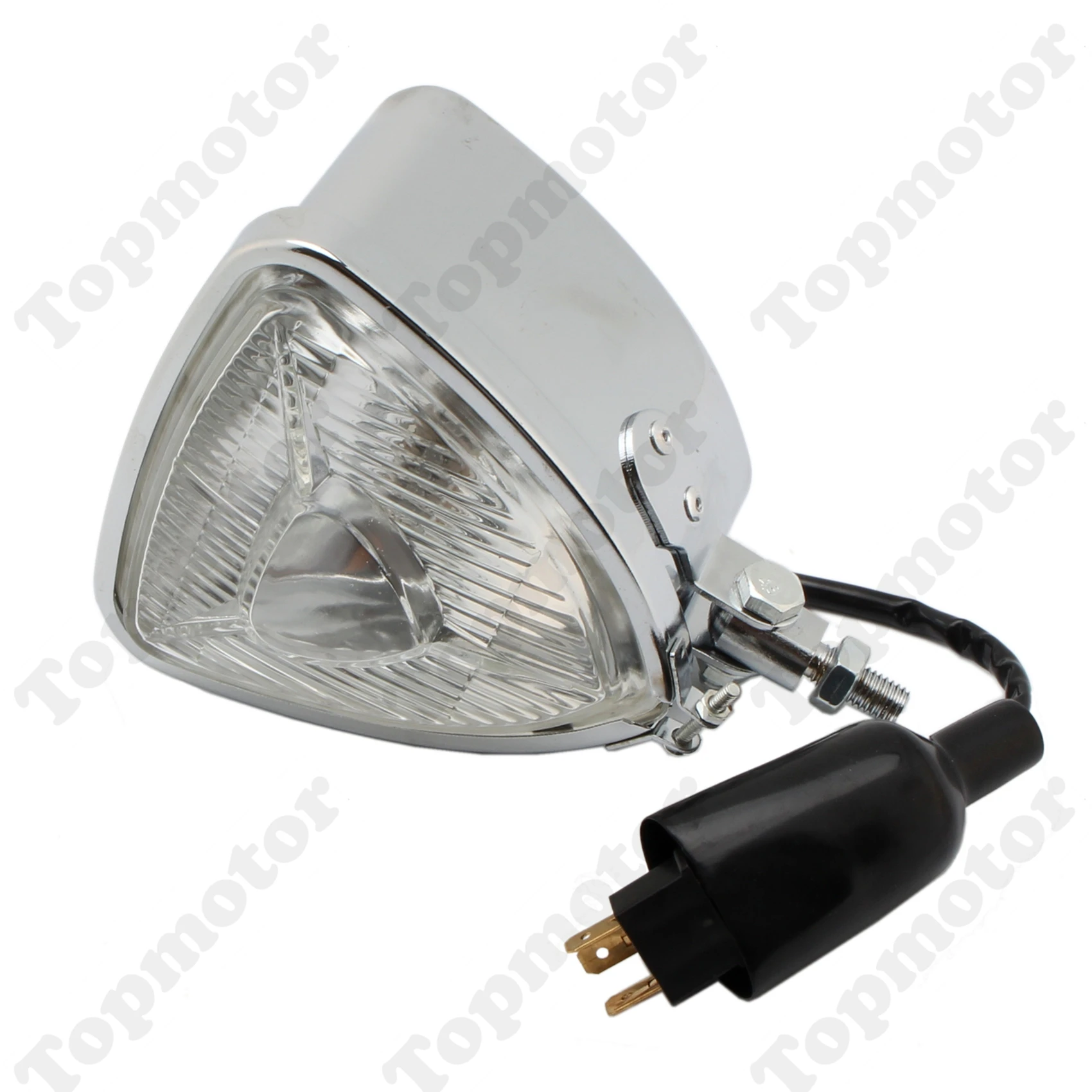 Motorcycle Parts Head Light Triangle Retro Vintage H4 Headlight For Harley Bobber Chopper SX650 Cafe Racer
Motorcycle Parts Head Light Triangle Retro Vintage H4 Headlight For Harley Bobber Chopper SX650 Cafe Racer