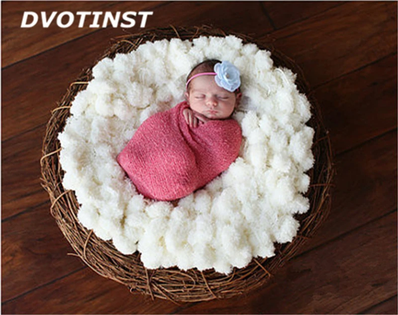 Baby Photography Props White Ball Blanket Mat Basket Filler Newborn Fotografia Accessories Infantil Studio Shooting Photo Props
Baby Photography Props White Ball Blanket Mat Basket Filler Newborn Fotografia Accessories Infantil Studio Shooting Photo Props