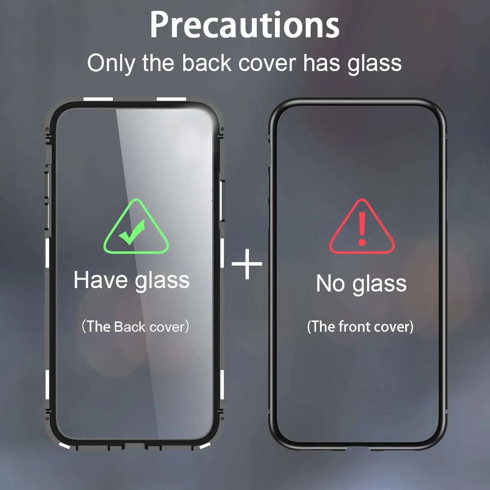 Metal Magnetic Case 360 Full Body Magnet Cases Cover for Huawei P30 Pro P20 Lite P10 Plus P Smart 2019 Mate 10 20 X Honor 8X 10
Metal Magnetic Case 360 Full Body Magnet Cases Cover for Huawei P30 Pro P20 Lite P10 Plus P Smart 2019 Mate 10 20 X Honor 8X 10