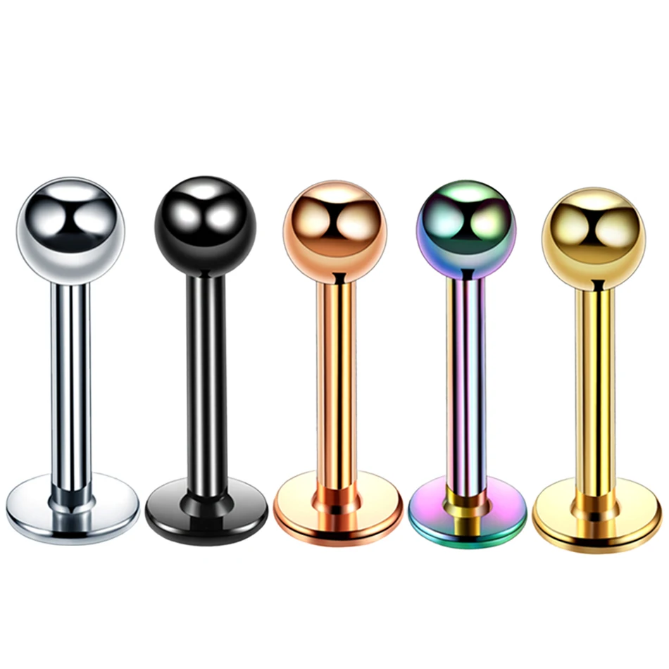 1PC 16G Surgical Steel Tragus Helix Bar 3mm Ball Labret Lip Bar Rings Stud Cartilage Ear Piercing Body Jewelry Labret Piercing
1PC 16G Surgical Steel Tragus Helix Bar 3mm Ball Labret Lip Bar Rings Stud Cartilage Ear Piercing Body Jewelry Labret Piercing