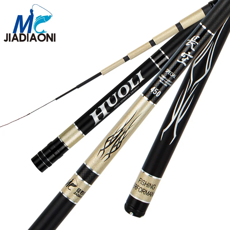 JIADIAONI 74cm 37 Tune Carbon CHANGKONG 3.6m-7.2m Fishing Rod Stream Hand Pole Fiber Telescopic Fishing Rods Fishing Tackle
JIADIAONI 74cm 37 Tune Carbon CHANGKONG 3.6m-7.2m Fishing Rod Stream Hand Pole Fiber Telescopic Fishing Rods Fishing Tackle