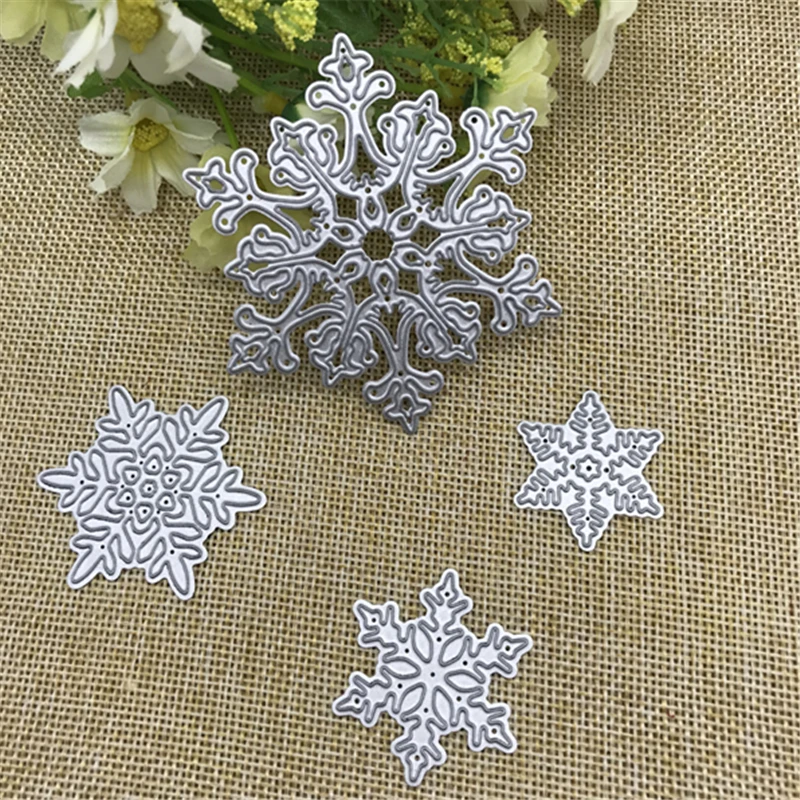 4pcs Christmas Snowflake metal die cutting dies scrapbooking embossing folder suit for fustellashot cutting machine
4pcs Christmas Snowflake metal die cutting dies scrapbooking embossing folder suit for fustellashot cutting machine
