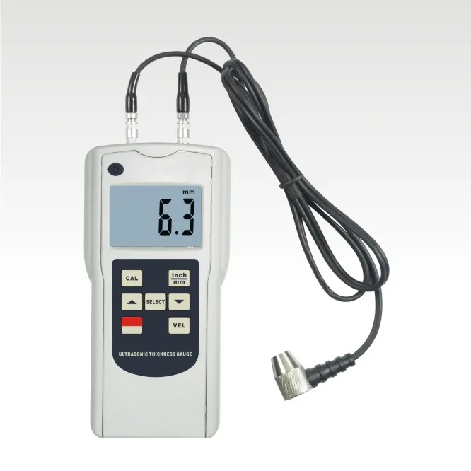 Precise Ultrasonic Thickness Meter Gauge Measuring Range 1.2-200mm (45# steel) Accuracy 0.5mm Metal Thickness Tester
Precise Ultrasonic Thickness Meter Gauge Measuring Range 1.2-200mm (45# steel) Accuracy 0.5mm Metal Thickness Tester