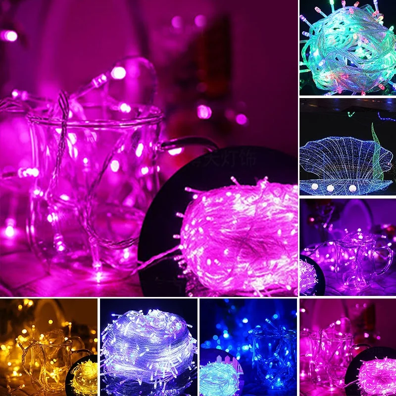 LED String Light Fairy 200LED Outdoor Strap lighting Lamp for Home Christmas Wedding Xmas Party Decor Light Garland
LED String Light Fairy 200LED Outdoor Strap lighting Lamp for Home Christmas Wedding Xmas Party Decor Light Garland