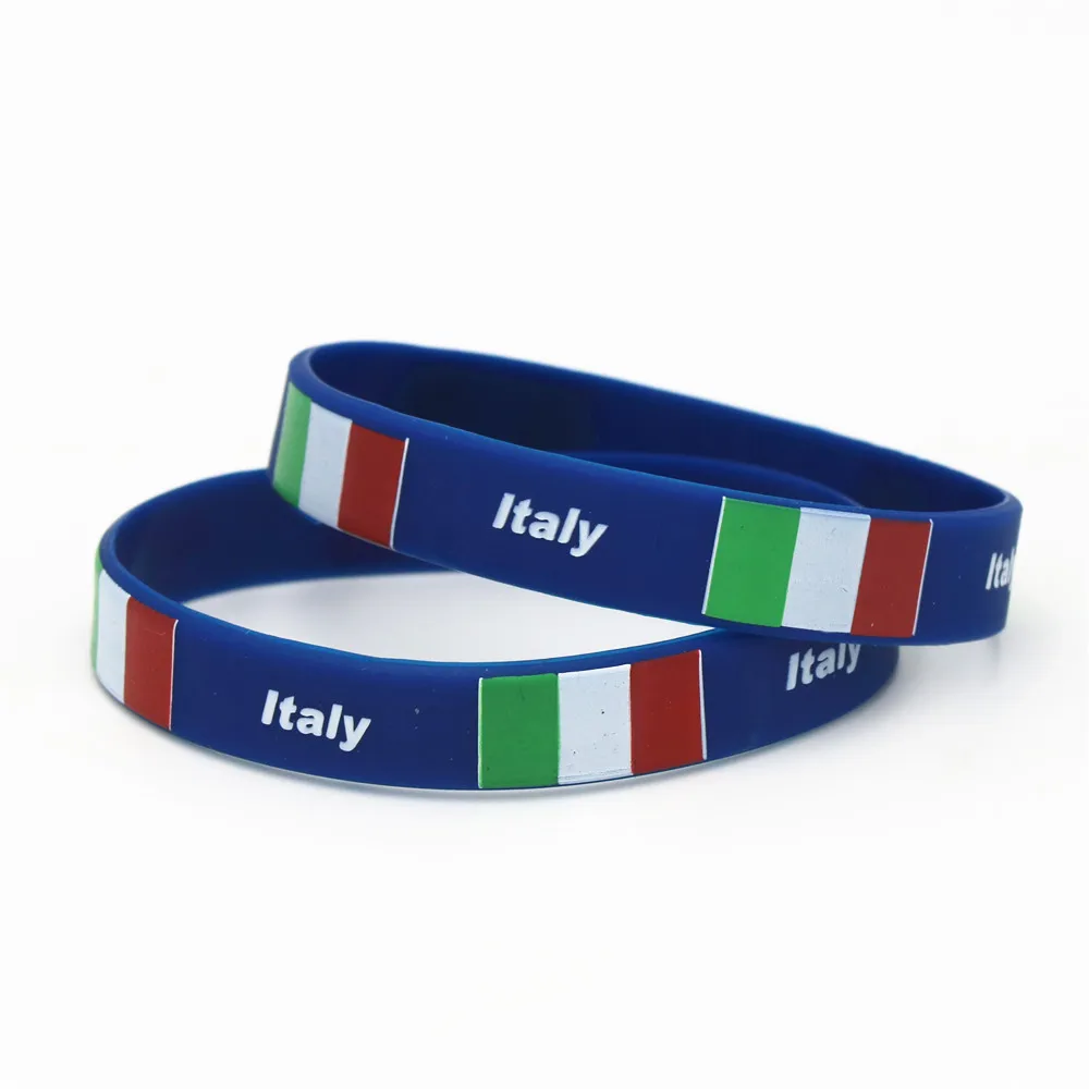 1PC Italy National Flag Silicone Wristband Blue Football Sports Silicone Rubber Bracelets&Bangles Gifts SH221
1PC Italy National Flag Silicone Wristband Blue Football Sports Silicone Rubber Bracelets&Bangles Gifts SH221
