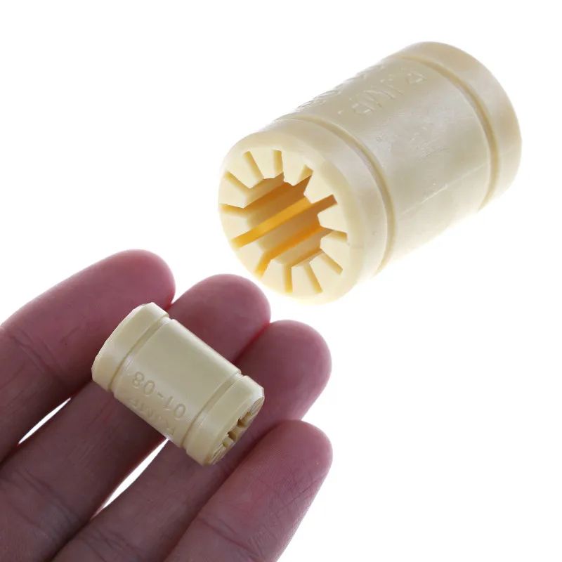 1 шт. Твердые полимерные LM8UU линейные подшипники втулка LM8LUU 8 мм 8*16*25 мм Prusa для Mendel DIY CNC Motion 
1 шт. Твердые полимерные LM8UU линейные подшипники втулка LM8LUU 8 мм 8*16*25 мм Prusa для Mendel DIY CNC Motion