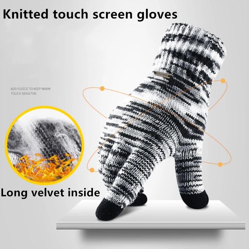 2018 Unisex Full Finger Gloves Touch Screen Lovers Knitted Winter Warm Mittens Outdoor Riding Soft Gloves High Quality
2018 Unisex Full Finger Gloves Touch Screen Lovers Knitted Winter Warm Mittens Outdoor Riding Soft Gloves High Quality