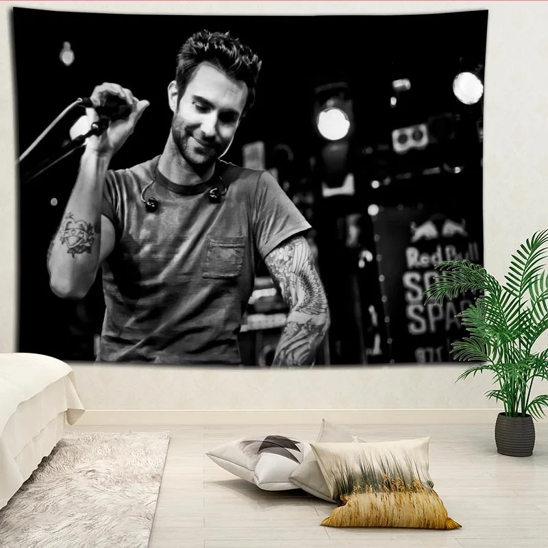 Hot Selling Custom Adam Levine Wall Tapestry Home Decorations Wall Hanging Tapestries For Living Room Bedroom More size
Hot Selling Custom Adam Levine Wall Tapestry Home Decorations Wall Hanging Tapestries For Living Room Bedroom More size