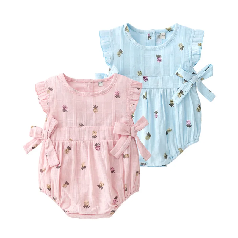 2022 Summer Newborn Mother Baby Romper Flying Sleeve Cotton Kids Girl Clothing 0-24 Months Tops Clothes
2022 Summer Newborn Mother Baby Romper Flying Sleeve Cotton Kids Girl Clothing 0-24 Months Tops Clothes